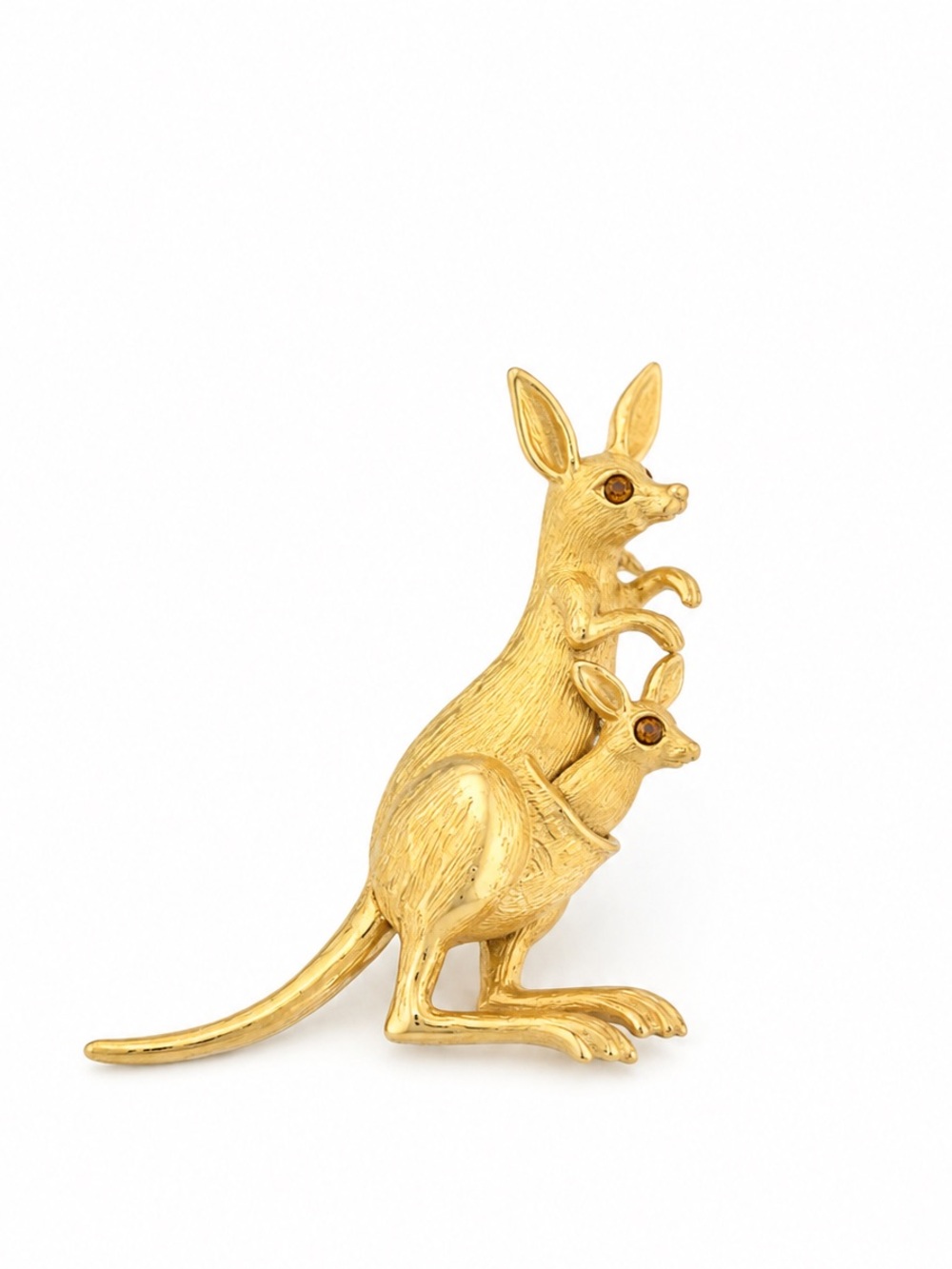 Vintage Avon articulated Kangaroo brooch